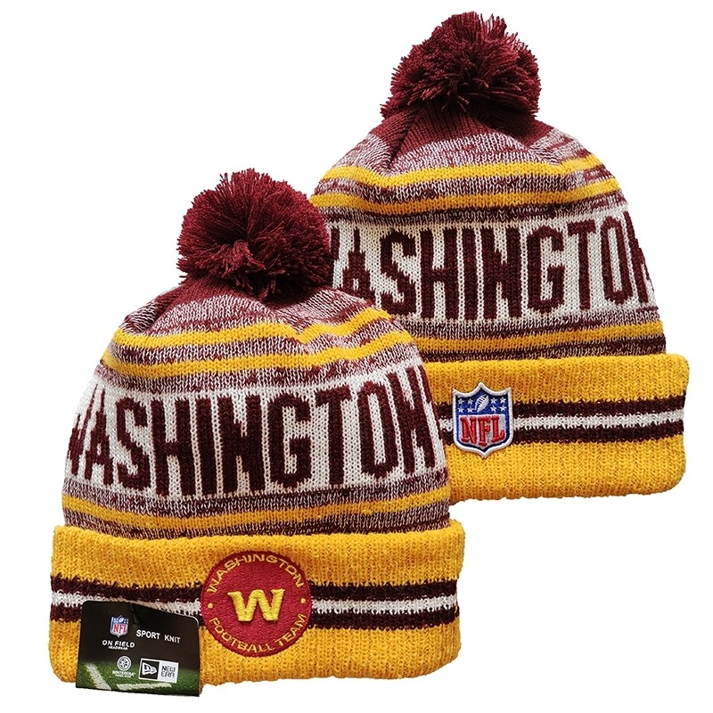 CapsNFLBeaniesRedskins8010