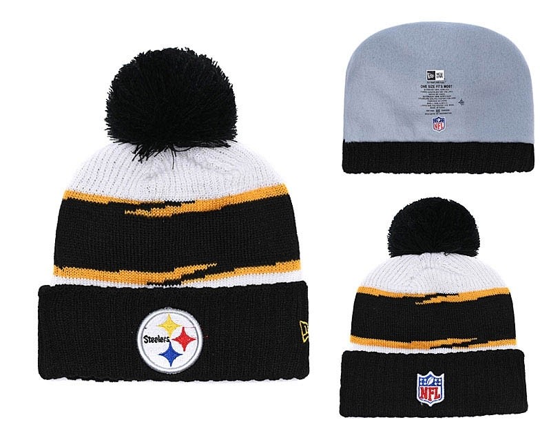 CapsNFLBeaniesSteelers8000