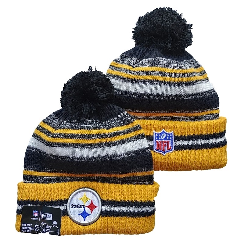 CapsNFLBeaniesSteelers8005