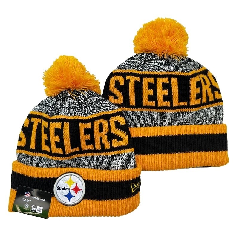 CapsNFLBeaniesSteelers8011