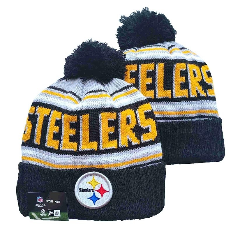 CapsNFLBeaniesSteelers8017