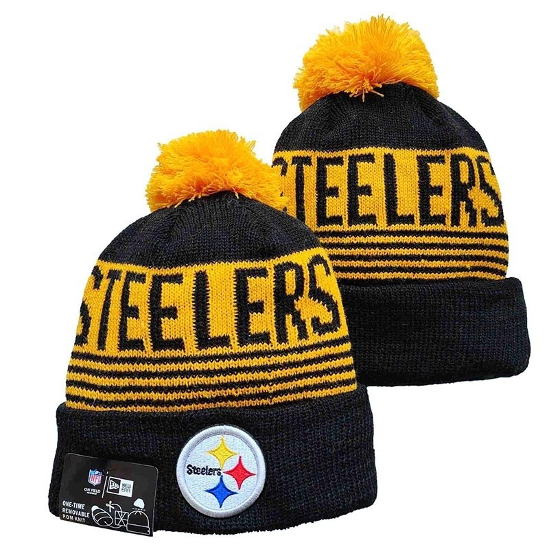 CapsNFLBeaniesSteelers8020