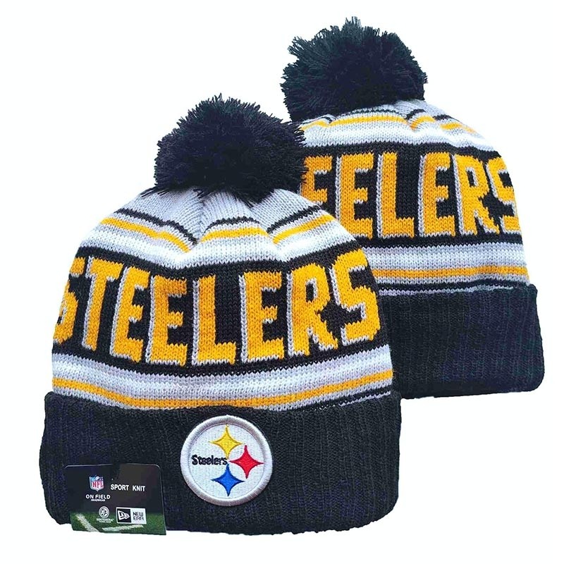 CapsNFLBeaniesSteelers8023