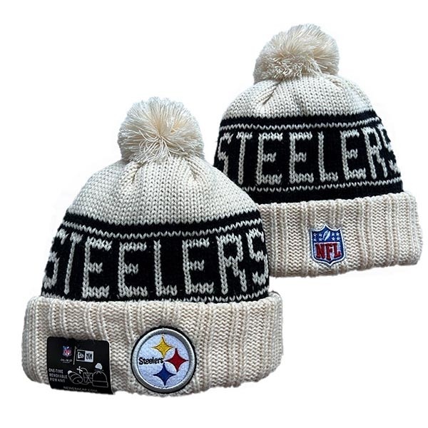 CapsNFLBeaniesSteelers8027