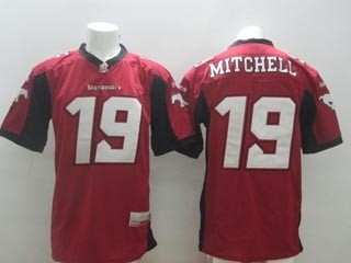 CFL Calgary Stampeders Mitchell #19 red jersey