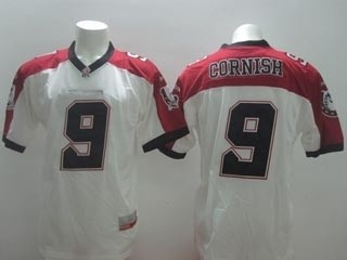 CFL Calgary Stampeders Cornish #9 white jersey