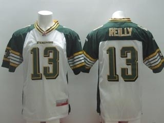 CFL Edmonton Eskimos Reilly #13 white jersey