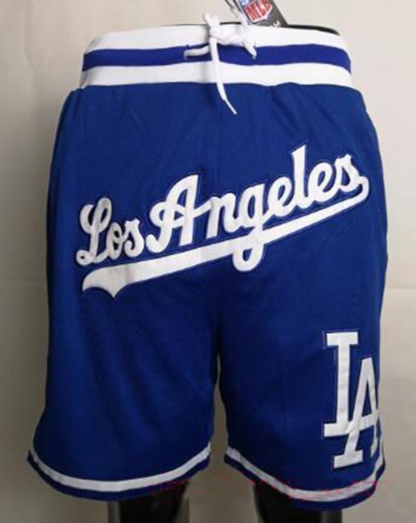 Los Angeles Dodgers blue Just don shorts