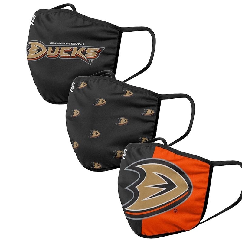 Anaheim Ducks Face Covering 3-Pack