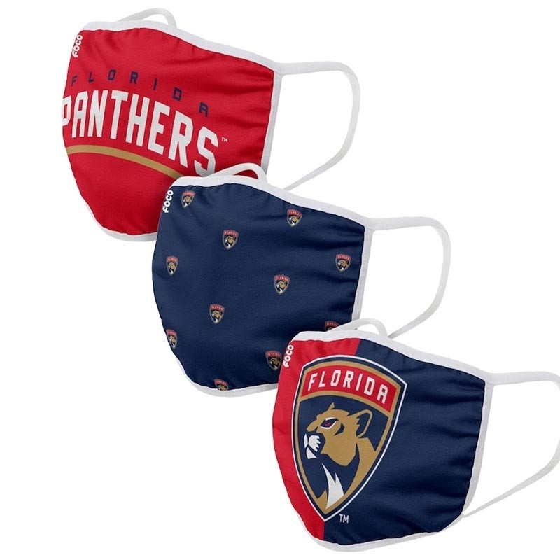 Florida Panthers Face Covering 3-Pack