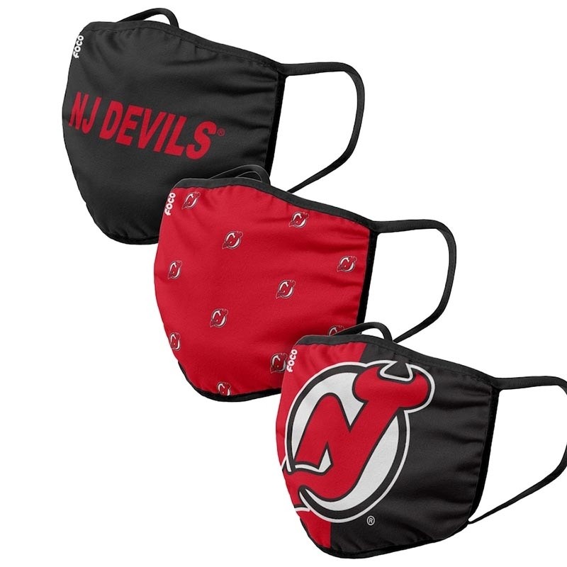 New Jersey Devils Face Covering 3-Pack