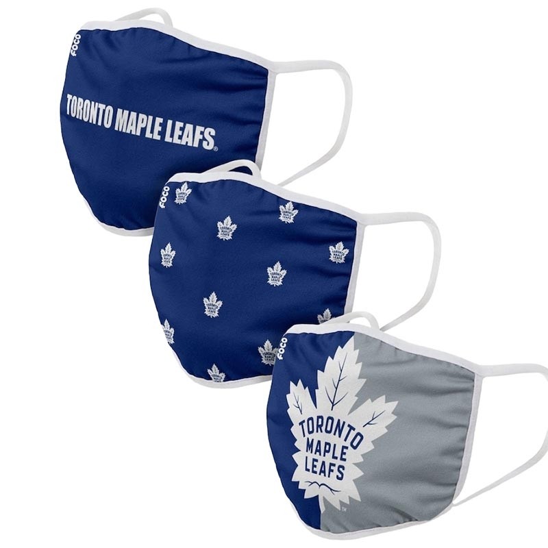 Toronto Maple Leafs Face Covering 3-Pack