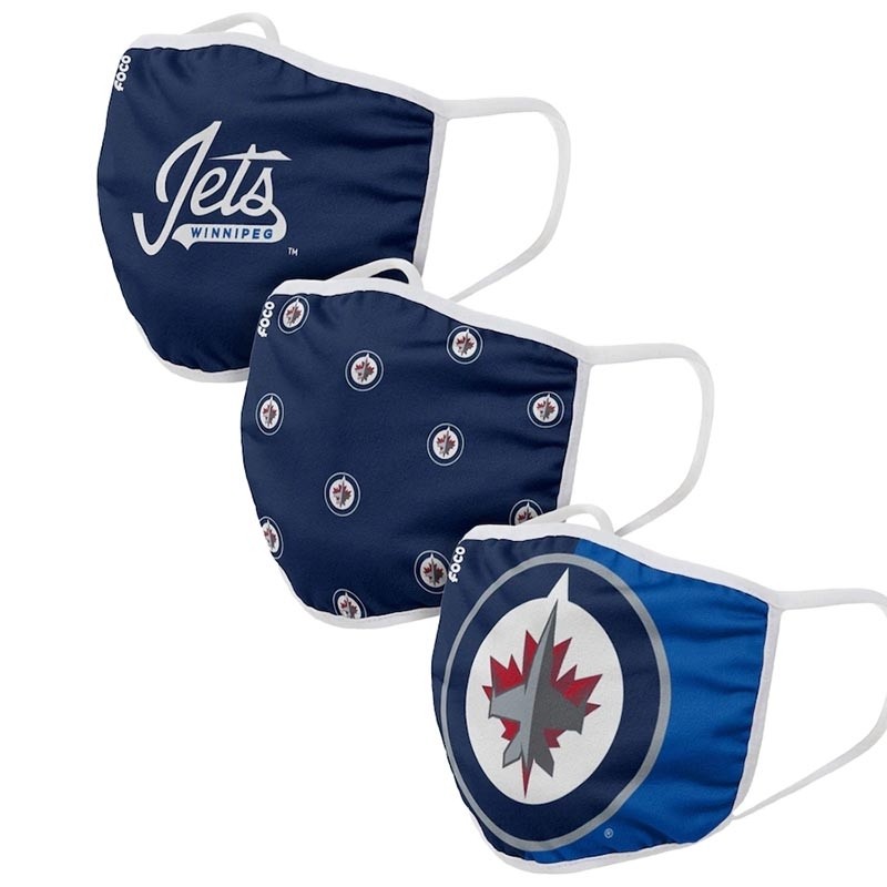 Winnipeg Jets Face Covering 3-Pack