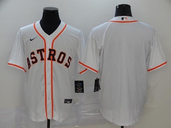 MLB Houston Astros Blank White 2020 Nike Cool Base Jersey