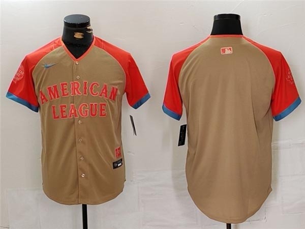 American League Blank Cream 2024 MLB All-Star Game Limited Team Jersey