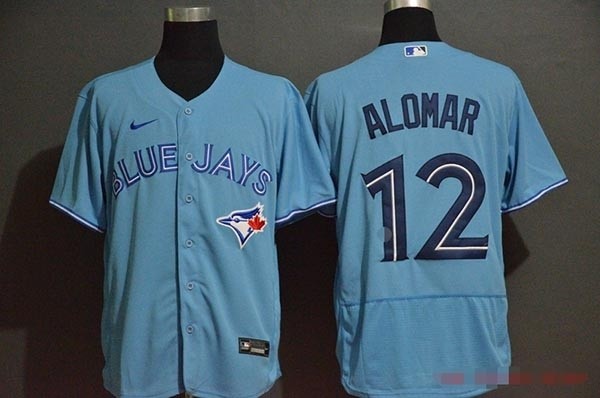 MLB Toronto Blue Jays #12 Roberto Alomar light Blue 2020 Nike FlexBase Jersey