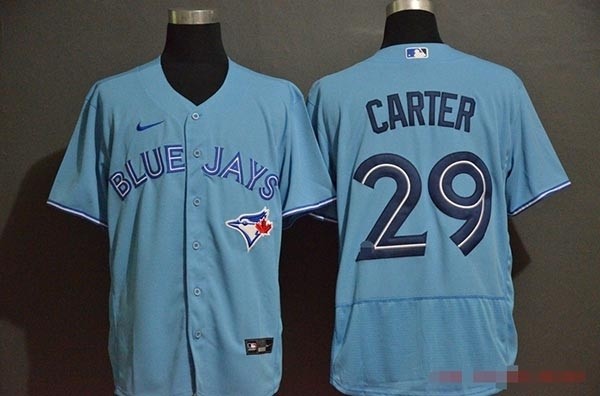 MLB Toronto Blue Jays #29 Joe Carter light Blue 2020 Nike FlexBase Jersey