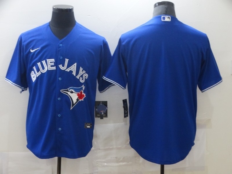 Men's Toronto Blue Jays Blank Royal Alternate 2020 Authentic Coolbase Jersey