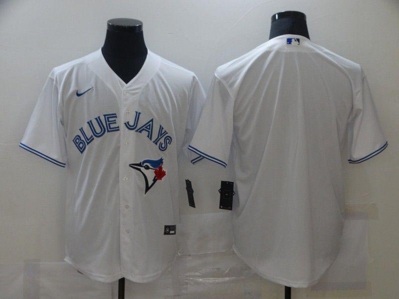 Men's Toronto Blue Jays Blank White Nike Authentic Coolbase Stitched Jersey