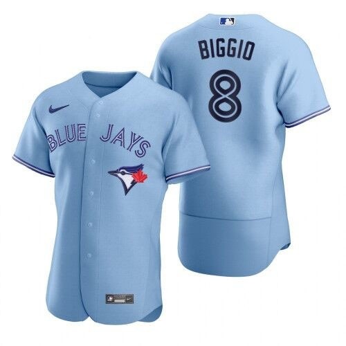 MLB Toronto Blue Jays #8 Cavan Biggio sky Blue 2020 Nike FlexBase Youth Jersey