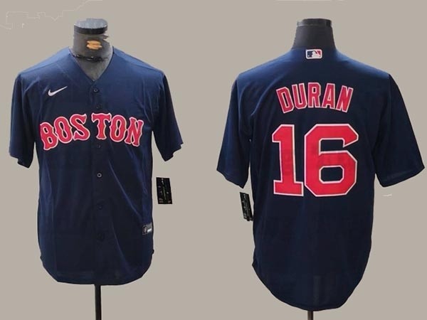 Men's Boston Red Sox #16 Jarren Duran Navy Limited Jersey