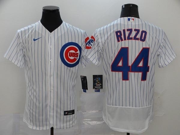 MLB Chicago Cubs #44 Anthony Rizzo White 2020 Nike Flexbase Jersey