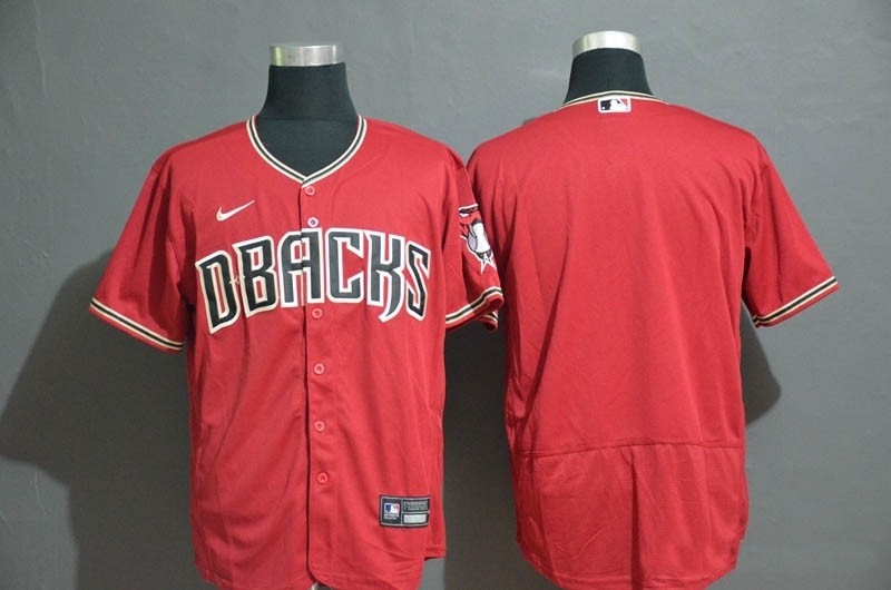 MLB Arizona Diamondbacks Blank Red Nike Flexbase Jersey