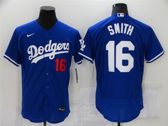 Los Angeles Dodgers #16 Will Smith Royal Blue Flex Base Jersey