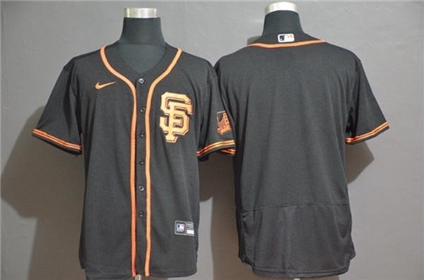 MLB San Francisco Giants Blank Black 2020 Nike Flexbase Jersey