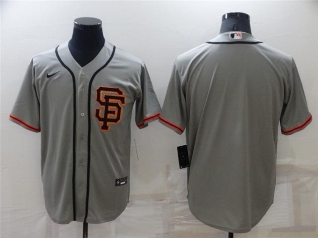 San Francisco Giants Gray Cool Base Team Jersey