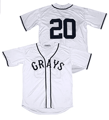 MLB Homestead Grays #20 Josh Gibson White jersey