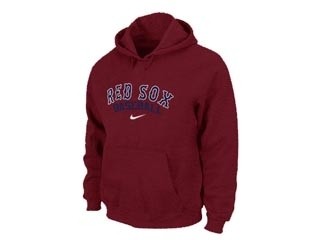 MLB Boston Red Sox Red Hoodies