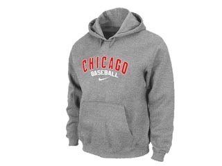 MLB Chicago Cubs Gray Hoodies