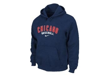 MLB Chicago Cubs navy blue Hoodies