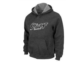 MLB Chicago White Sox Dark Gray Hoodies