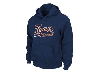 MLB Detroit Tigers navy blue Hoodies