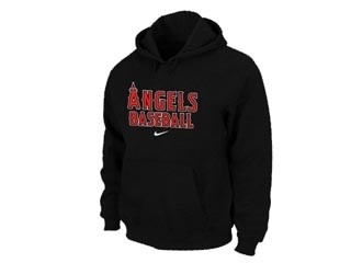 MLB Los Angels Anaheim Black Hoodies