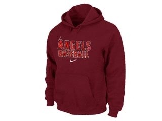 MLB Los Angels Anaheim Red Hoodies