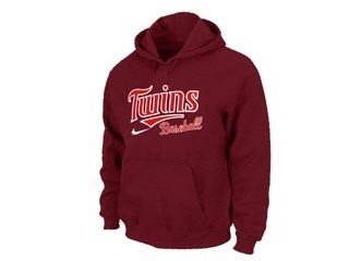 MLB Minnesota Twins Red Hoodies