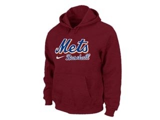 MLB New York Mets Red Hoodies