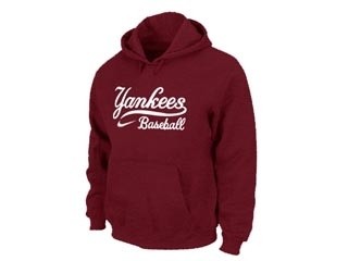 MLB New York Yankees Red Hoodies