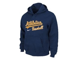 MLB Oakland Athletics navy blue Hoodies