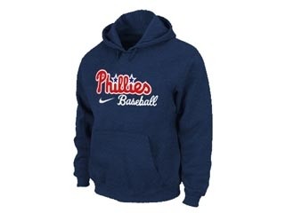 MLB Philadelphia Phillies navy blue Hoodies