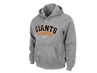 MLB San Francisco Giants Gray Hoodies