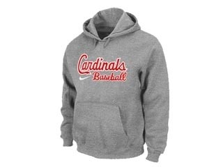 MLB St. Louis Cardinals Gray Hoodies