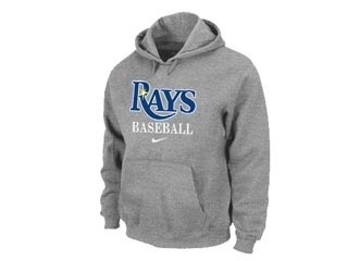 MLB Tampa Bay Rays Gray Hoodies