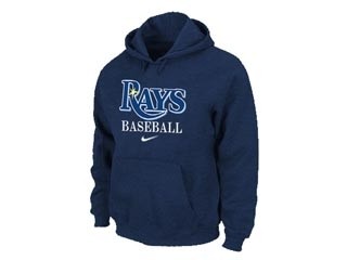 MLB Tampa Bay Rays navy blue Hoodies