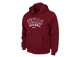 MLB Texas Rangers Red Hoodies