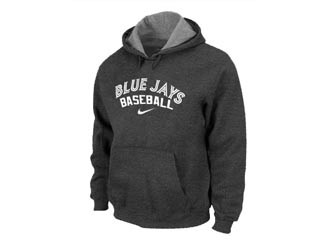 MLB Toronto Blue Jays Dark Gray Hoodies