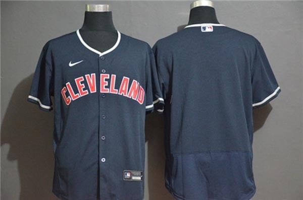 MLB Cleveland Indians Blank Navy 2020 Nike Flexbase Jersey